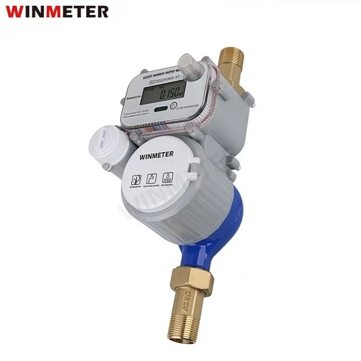 Wireless NB-IoT Smart Remote Brass Multi Jet Water Meter factory